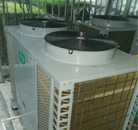 空气能工程案例实拍