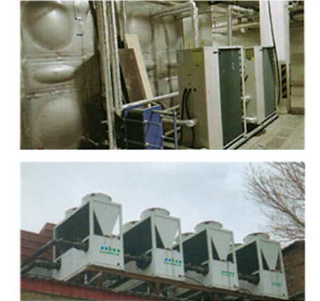 空气能工程案例实拍